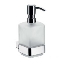 Emco - Loft Distributeur de savon liquide, 052100101 satiné, doseur plastique