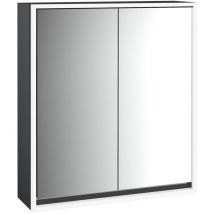 Emco - loft Lichtspiegelschrank, 600 mm, Aufputzmodell,