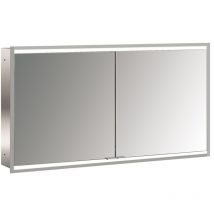 Emco - prime 2 Lichtspiegelschrank, 1300 mm, 2 Türen,