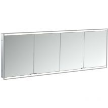 Emco - prime 2 Lichtspiegelschrank, 2000 mm, 4 Türen,