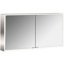 Emco - prime Lichtspiegelschrank, 1300 mm, 2 Türen, mit