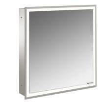 Prime Lichtspiegelschrank, 600 mm, 1 Tür, Anschlag links, - Emco