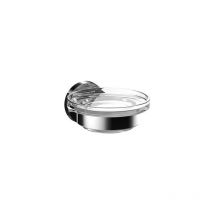 Round Seifenhalter, Schale aus Kristallglas, 433000100 - Emco