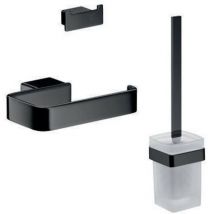 Emco - loft Juego wc, juego escobilla, portapapel, gancho doble,