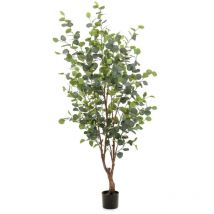 Emerald - Arbre d'eucalyptus artificiel en pot 140 cm
