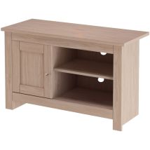 Meuble TV – 1 porte – Effet chêne – Longueur, Hauteur, Matières, Largeur, Style, Caractéristique du meuble tv – Emerald