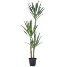 Yucca artificiel 150 cm en pot Emerald
