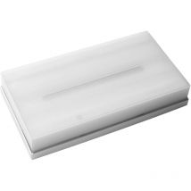 Normalux - Alumbrado de emergencia led estándar 'Smart' de superficie (1,1W 5700K 330lm) IP42/IK07 21x11,2x4cm color blanco