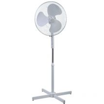 Emerio - fn-114204 blanco ventilador de pie 40 cm, 3 posiciones de velocidad