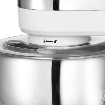 Emerio - KM-123117 Robot de cuisine 1000 w blanc, acier inoxydable