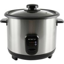 Emerio - RCE-110118 Cuiseur à riz acier inoxydable, noir