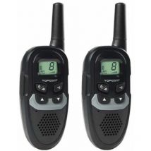 Talkie-walkie topcom rc-6410/ jusqu'à 6 km/ 8 canaux.