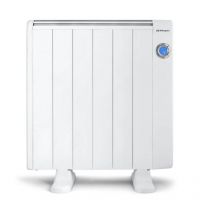 Suinga - Radiateur Electrique Basse Consommation 6 éléments 1000W Orbegozo, mural ou au sol, télécommande, minuterie