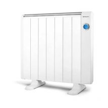 Suinga - Radiateur Electrique Basse Consommation 7 éléments 1300W Orbegozo, mural ou au sol, télécommande, minuterie