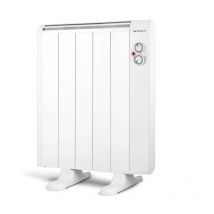 Suinga - Radiateur Electrique Basse Consommation 5 éléments 800W Orbegozo, pieds d'appui inclus, télécommande, minuterie