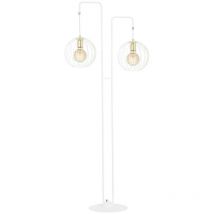 Emibig albio Lampada da terra multibraccio bianca 2x E27
