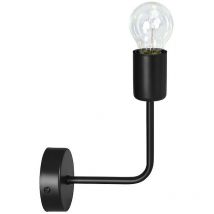 Emibig diesel Lampada da parete nera 1x E27
