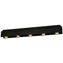 Emibig kenno Downlight de Superficie Negro 5x GU10