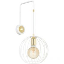 Emibig albio Weiße Wandlampe 1x E27