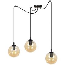 Gebraucht] Emibig Lighting Gigi Black Glass Globe Cluster Pendelleuchte Deckenleuchte Lampe