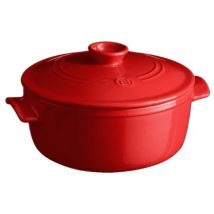 Emile Henry - Casseruola Media Tonda 4l Rosso Grand Cru - Eh344540
