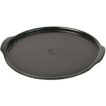 Pietra refrattaria per Pizza, Colore: Carbone, 37 x 37 x 7 cm - Emile Henry