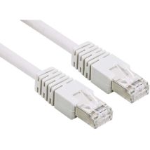 Eminent - U/utp Cat6 Câble Patch Réseau / 10 M / Blanc / M-m