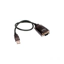 Kabel usb ewent usb2.0 a/m - seriell db9 rs232 schwarz