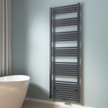 Emke - Badheizkörper Heizkörper Bad 180x60cm Badheizkörper Mittelanschluss Handtuchtrockner Handtuchwärmer Anthrazit