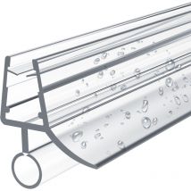 Emke - Joint de douche pour 4-6mm de verre Joint de douche en pvc porte de douche ou cabine de douche joint, modèle 2, 60cm 1 pièce