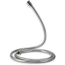 Tubo doccia in acciaio inox, lunghezza 2 m, tubo flessibile per doccia in acciaio inox, tubo flessibile per doccia con doppia protezione