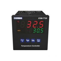 ESM-7720.5.20.0.1/01.02/0.0.0.0 2 points, p, pi, pd, pid Régulateur de température Pt100, j, k, r, s, t -200 à 1700 °c Relais 5 a, ssr (l x l Y353982