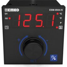 ESM-9944-N 2 punti, p, pi, pd, pid Termostato Pt100, j, k, r, s -200 fino a 1700 °c Relè 7 a, Relè 5 a (l x l x a) - Emko