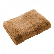 Emma - Serviette de Bain 90x150cm en Coton Bio Coloris Camel
