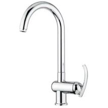 Emmevi 72007 Ramses Miscelatore Mono Splitcomando Con Bocca Alta Girevole Cromo
