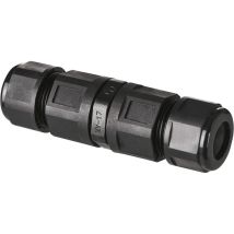 Emos - Connettore Per Cavo Diametro 3 X 0,75 – 2,5 Mm2, Connettore 2,6 X 9 Cm, Collegamento Cavo, Ip68, Impermeabile, Antipolvere, Resistente Agli 