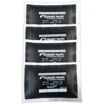 Schrader - Emplatres pour pneus 4 pieces de 125x 80