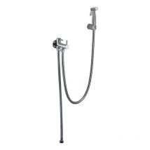 Mice - Rubinetto bidet monocomando da incasso in ottone - Doccia igienica da incasso e rubinetto bidet monocomando da incasso Colore Cromo RDM005