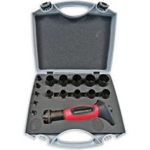 Racodon - Emporte piece jumelable de 3 à 30 poignee amortissante