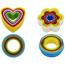 Emporte-pièce plastique x 15 pcs