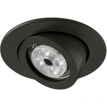 Indeluz - mini luna Incastré basc.45o qr.cbc 50W Negro