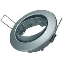 Empotrable Circular Basculante Zamak Cromo Mate - Cromo Mate