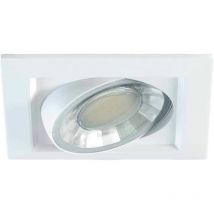Aro Empotrado Cuadrado Modelo Miriam Led 8W-220V Neutra