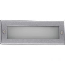 Cristher - Empotrable pared barri IP65 led smd ac 8.70W 820lm CRI80 3000K Gris