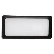 Cristher - Empotrable pared coc No grid IP65 E27 42W Negro