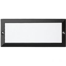 Cristher - Empotrable pared gamma IP54 E14 42W Negro