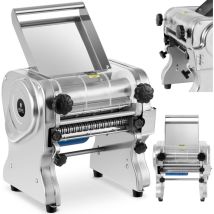 Royal Catering – Machine À Pâtes Électrique 550 W – Acier Inoxydable – Largeur 220 Mm – Épaisseur Réglable 1-14 Mm – Pour Professionnels Et 