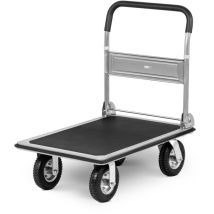 Chariot De Manutention Pliable Manuel, 1 Côté, Jusqu'à 300 Kg, 80 X 60 Cm