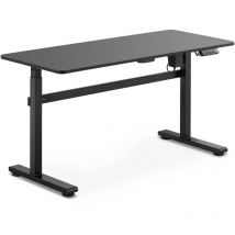 Fromm&starck - Bureau Assis Debout Table Ergonomique Réglable En Hauteur 140 x 60 x 73-118 cm