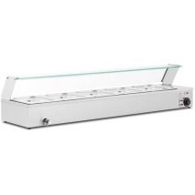 Royal Catering - Bain-Marie Professionnel Maintien Au Chaud Robinet 2000W 5xGN 1/2